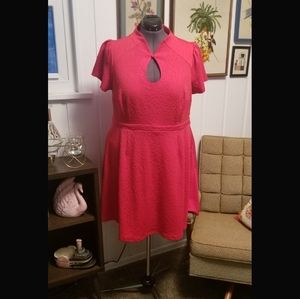 Modcloth Red High Society Dress